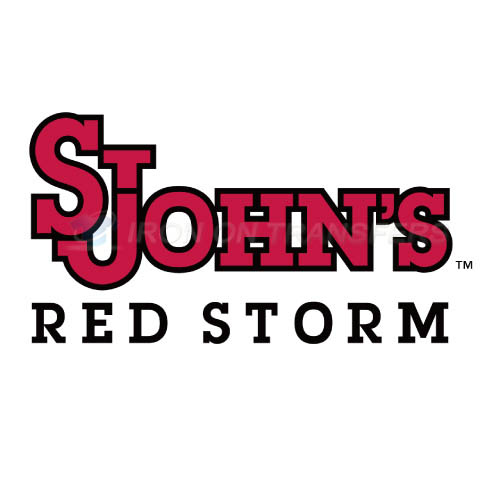 St. Johns Red Storm Logo T-shirts Iron On Transfers N6351